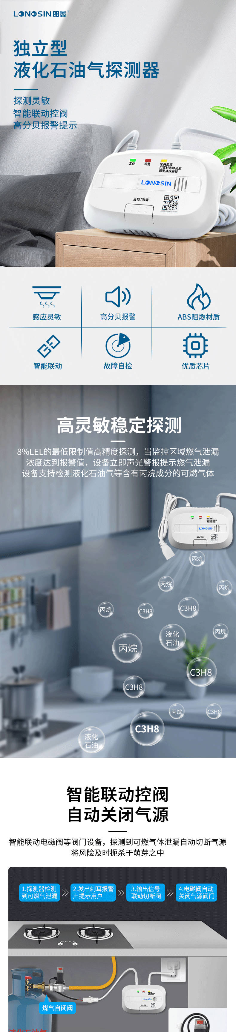 JY-LS-838-11-独立电磁阀型-家用可燃气体探测器-产品详情页_01